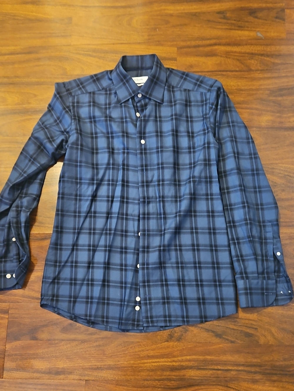 Eton Mens Dreas Shirt 39. 15-1/2